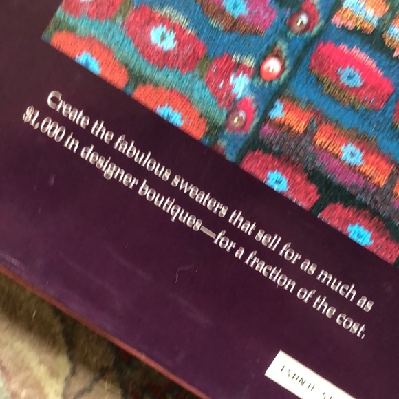 Glorious Knits Kaffe Fassett 1985 Knitting Book - Picture 5 of 16